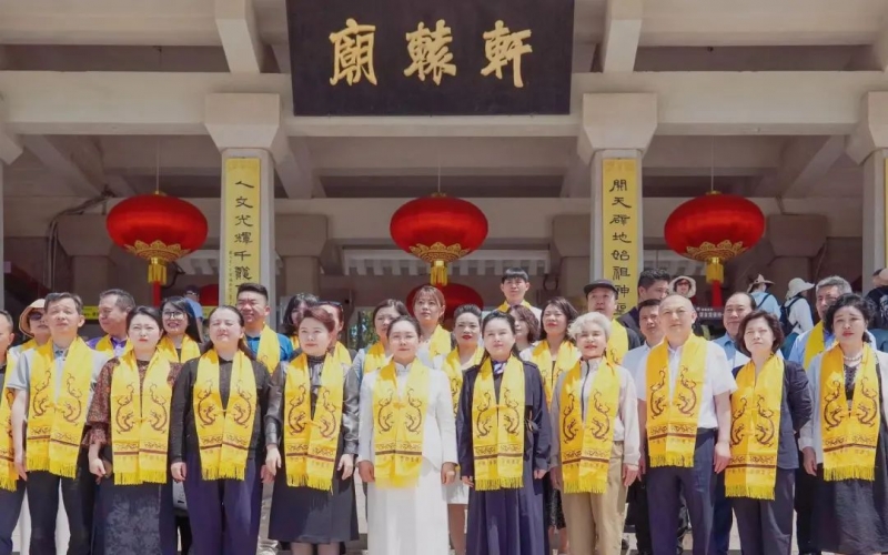 全聯(lián)女企業(yè)家商會走進(jìn)黃帝陵溯源尋根、凝心鑄魂