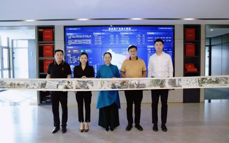 共促新時(shí)代婦女事業(yè)發(fā)展，張榮華主席與中國(guó)婦女人才網(wǎng)領(lǐng)導(dǎo)交流洽談